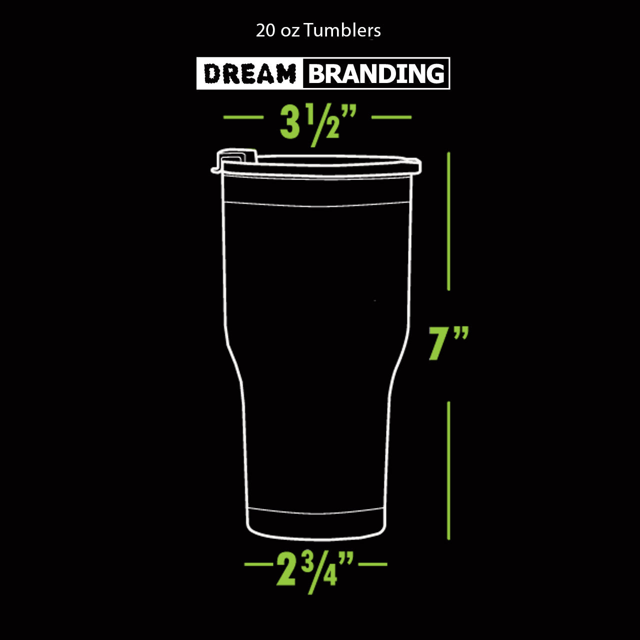 George Pink GNF Split Blue Tumbler