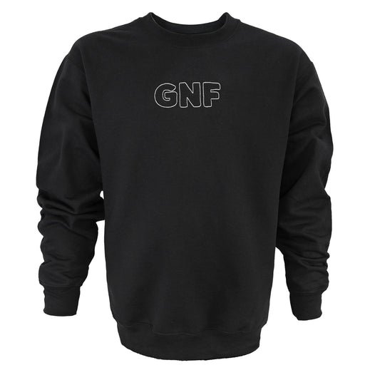 GeorgeNotFound Embossed Logo Crewneck Sweatshirt